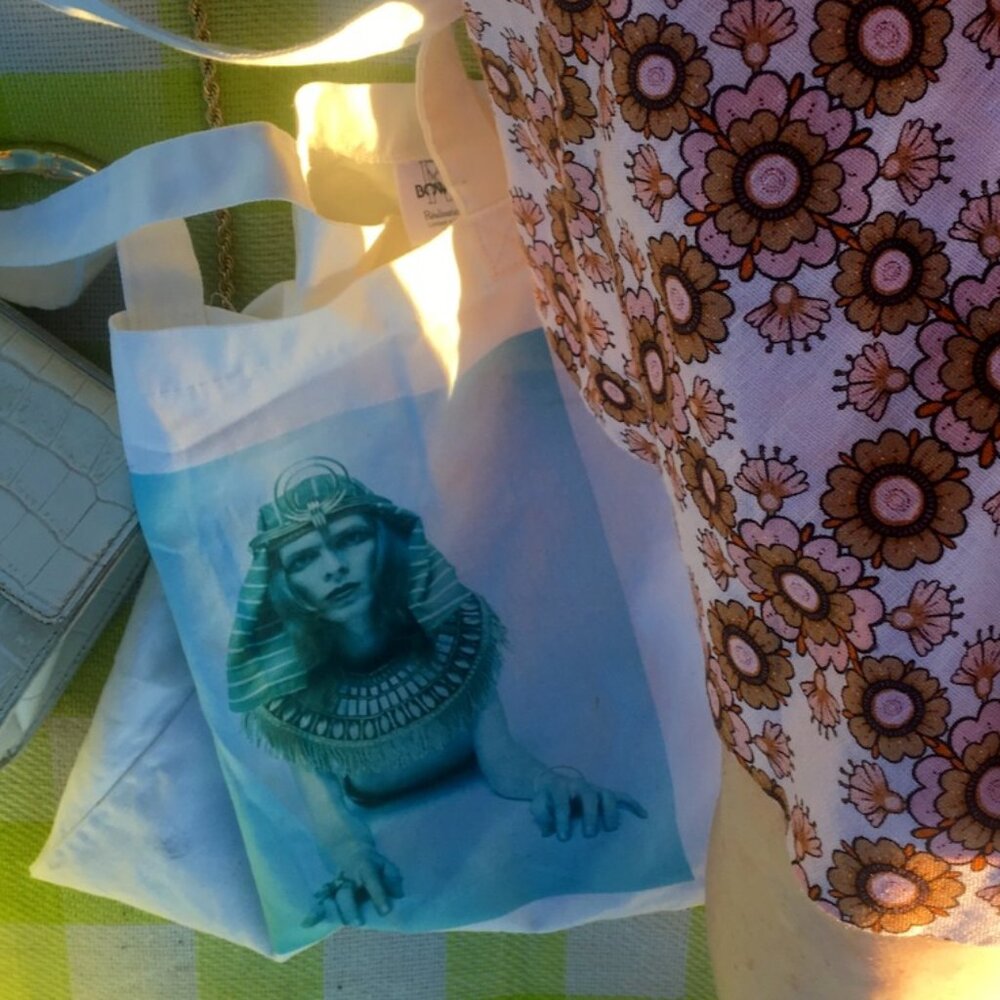 Realisation Par David Bowie Pharoah tote bag cute limited edition